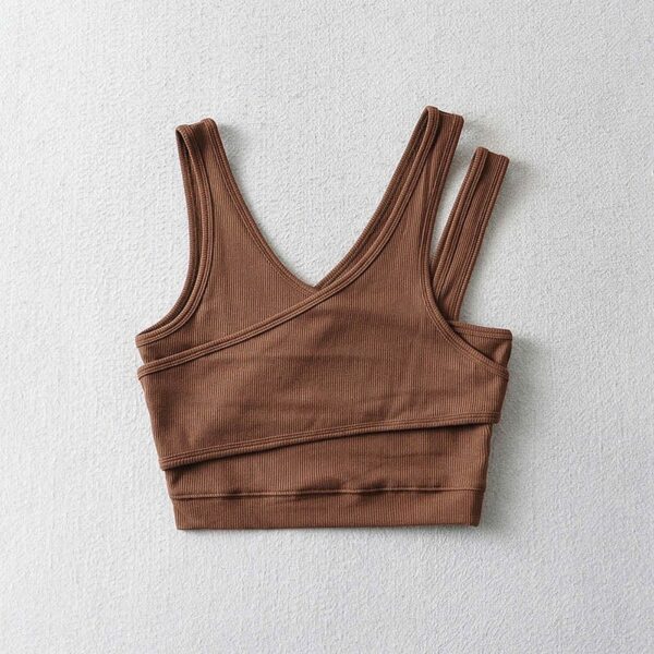 Boho Ribbed Crop Top - Image 5