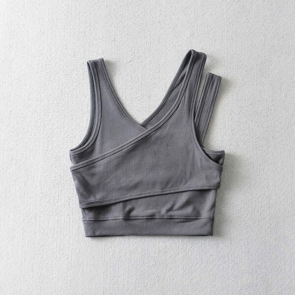 Boho Ribbed Crop Top - Image 4