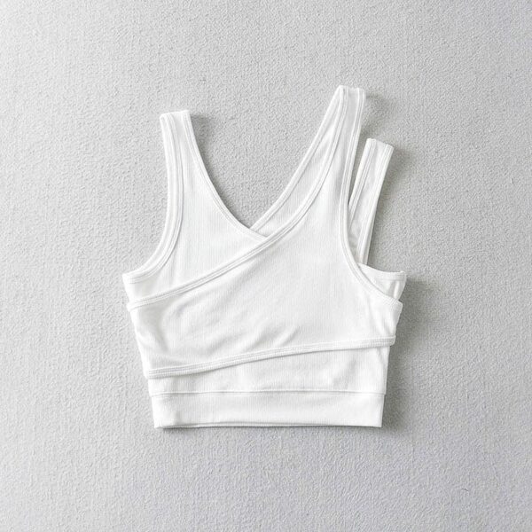 Boho Ribbed Crop Top - Image 3