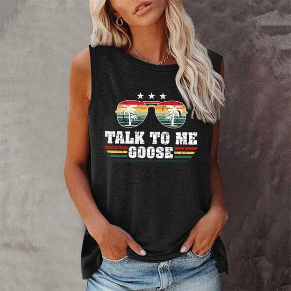 Top Gun Casual Printed Tank Top - Image 2