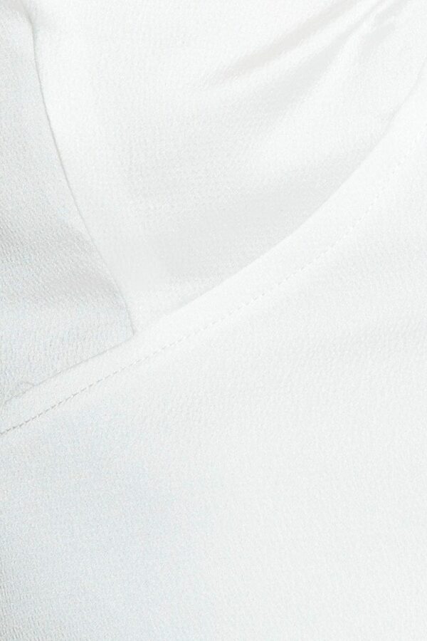 White Cami Top Halter Satin - Image 6