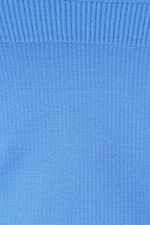 Blue Crop Singlet Top Seamless - Image 6