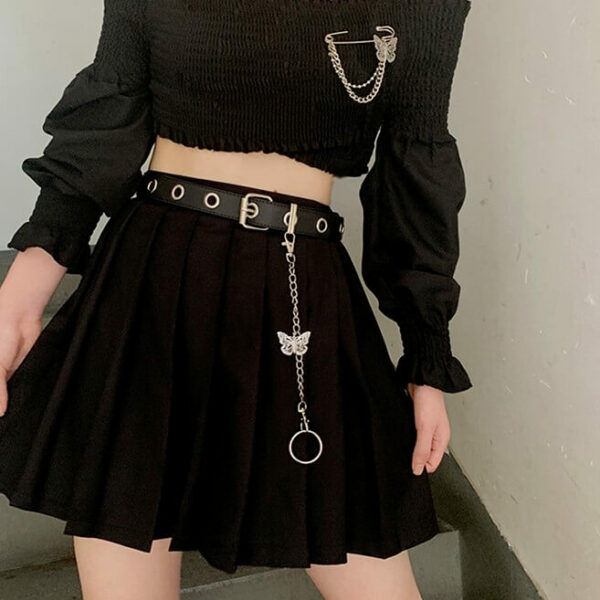 Alternative butterfly gothic chain belt - Image 6