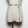 Y2k girl twinkle stars circle body chains