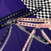 Y2K punk lolita heart buckle chain belt